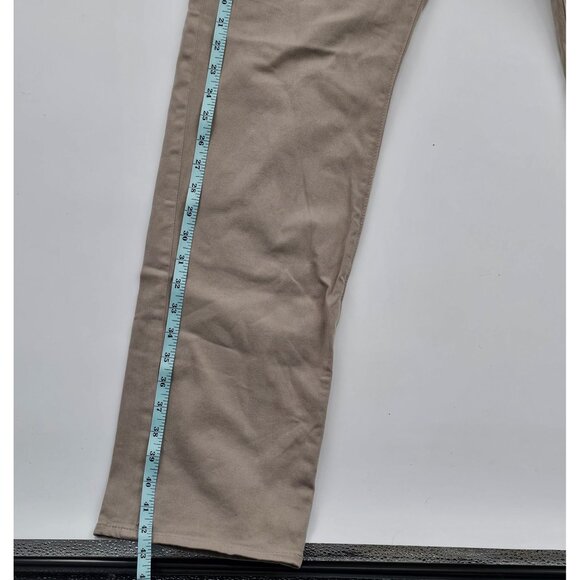 Adriano Goldschmied Beige‎ Pants Men's Straight Leg Size 34x32 - Picture 6 of 6